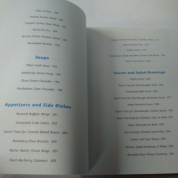 Sneaky Chef - How to Cheat on Your Man ( In the Kitchen ) Cookbook - Healthy - Picture 4 of 12
